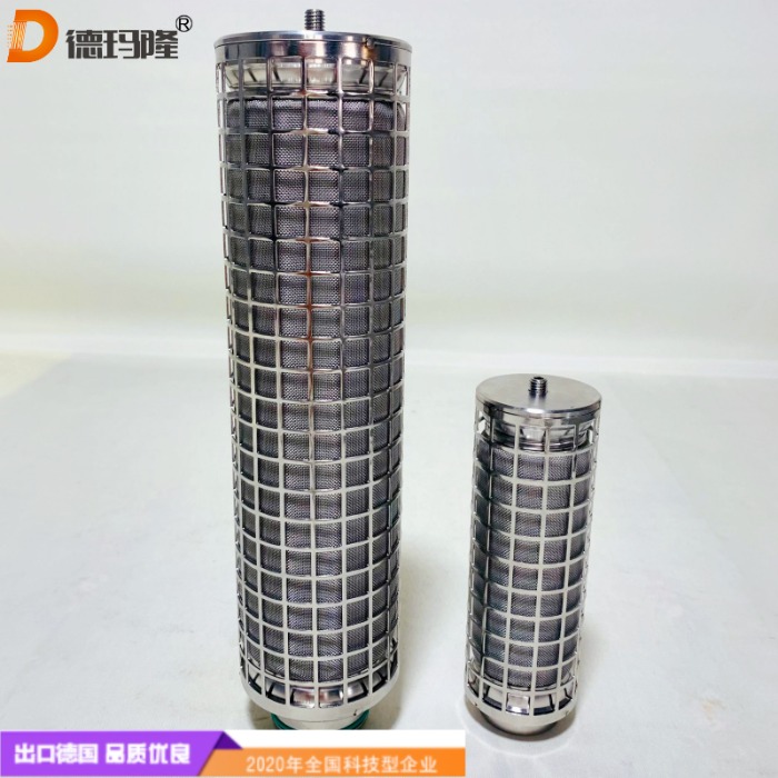 德瑪隆供應天然氣不銹鋼燒結氈濾芯PF-15-03-E-V CF-32-3-E-V-0